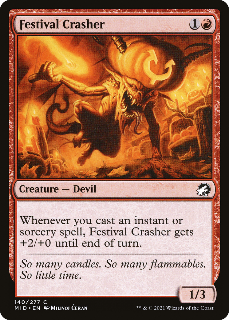 Festival Crasher [Innistrad: Midnight Hunt] | Grognard Games