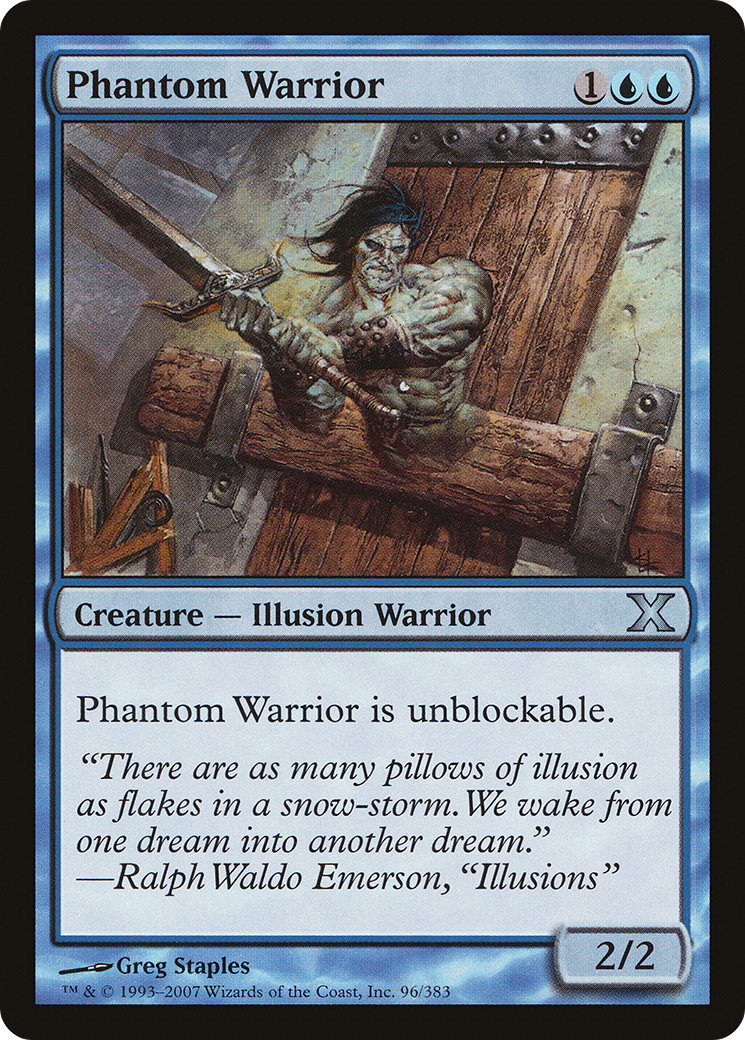 Phantom Warrior [Tenth Edition] | Grognard Games