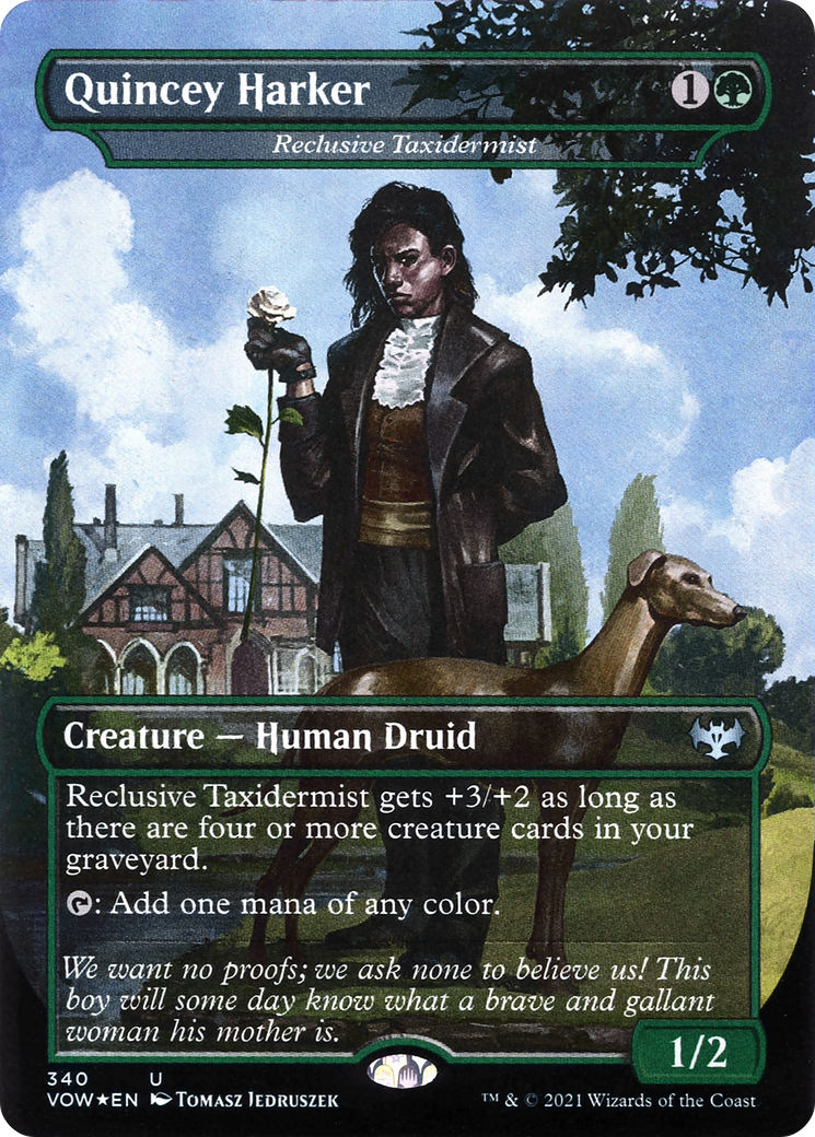 Reclusive Taxidermist - Quincey Harker [Innistrad: Crimson Vow] | Grognard Games