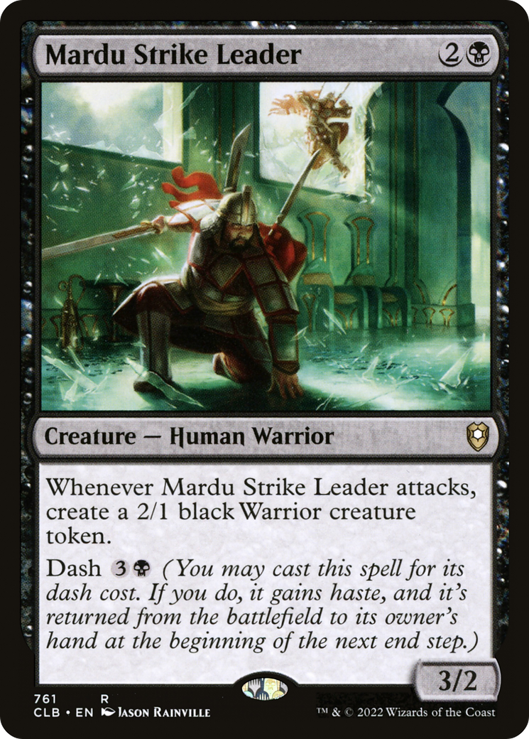 Mardu Strike Leader [Commander Legends: Battle for Baldur's Gate] | Grognard Games
