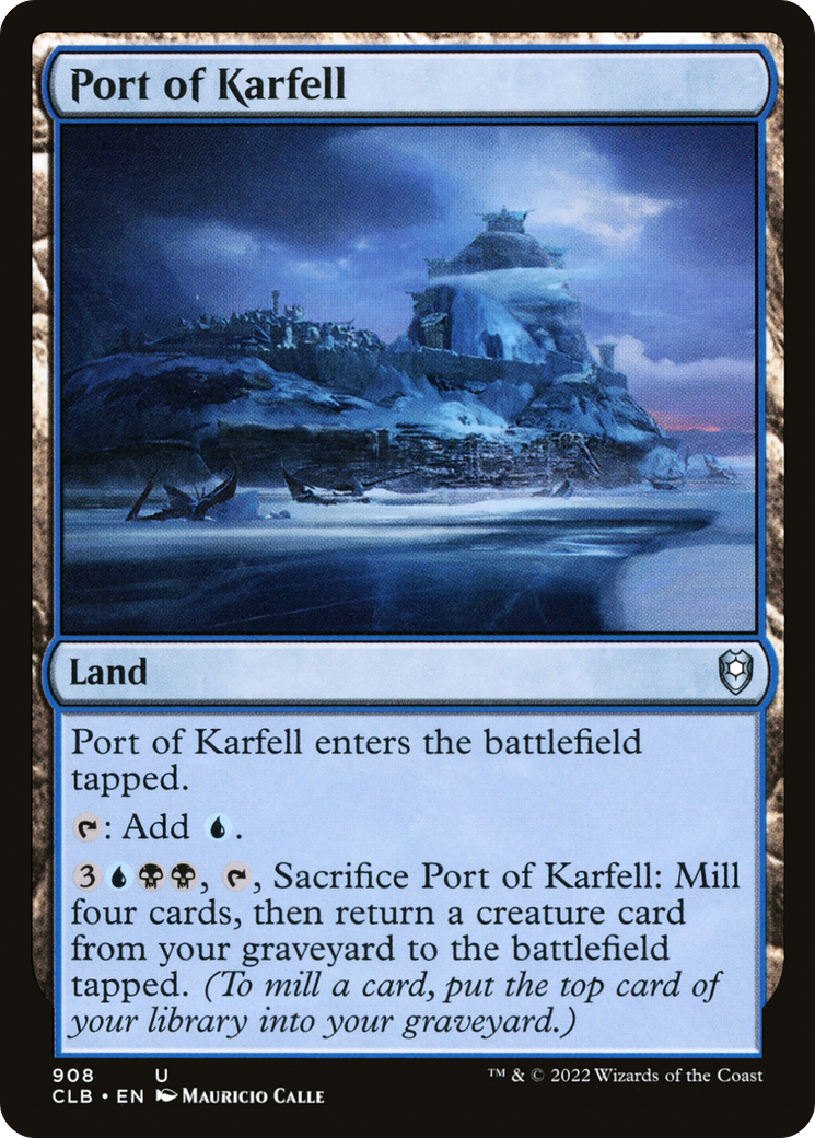Port of Karfell [Commander Legends: Battle for Baldur's Gate] | Grognard Games
