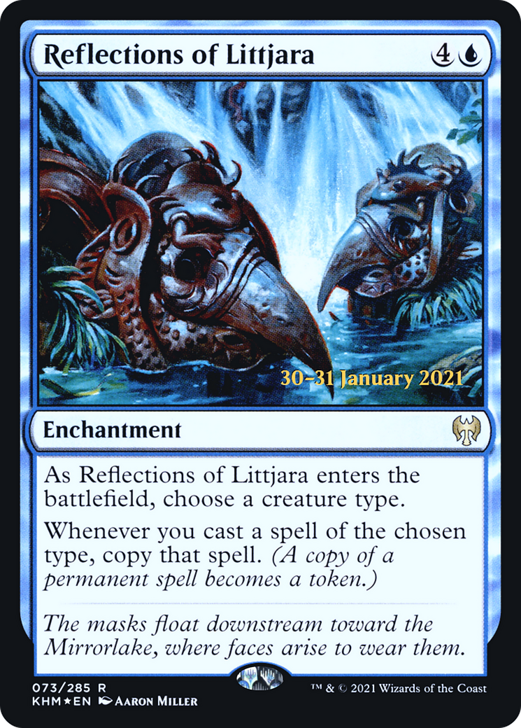 Reflections of Littjara [Kaldheim Prerelease Promos] | Grognard Games
