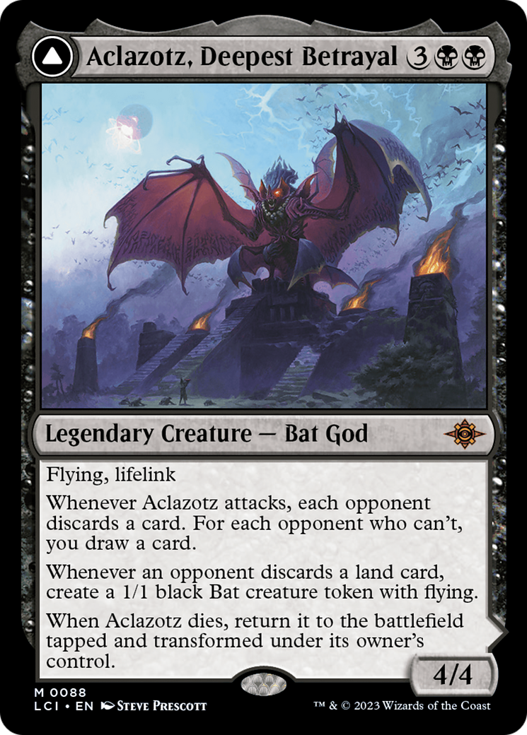 Aclazotz, Deepest Betrayal // Temple of the Dead [The Lost Caverns of Ixalan] | Grognard Games