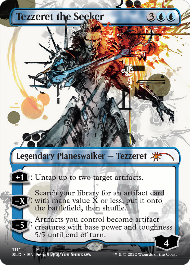 Tezzeret the Seeker (Japanese Borderless) [Secret Lair Drop Series] | Grognard Games