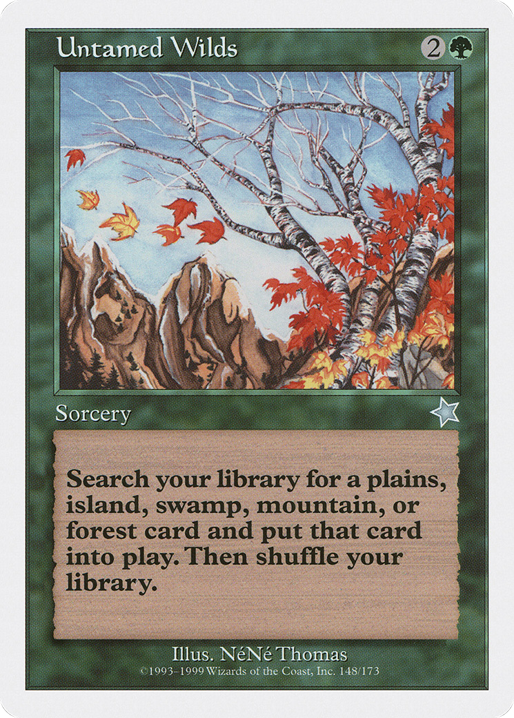 Untamed Wilds [Starter 1999] | Grognard Games