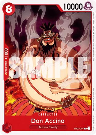 Don Accino (EB02-004) - Extra Booster: Anime 25th Collection | Grognard Games