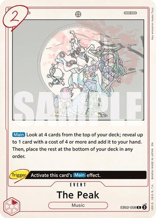 The Peak (EB02-008) - Extra Booster: Anime 25th Collection Foil | Grognard Games