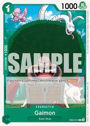 Gaimon (EB02-012) - Extra Booster: Anime 25th Collection | Grognard Games