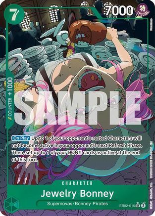 Jewelry Bonney (Alternate Art) (EB02-015) - Extra Booster: Anime 25th Collection Foil | Grognard Games