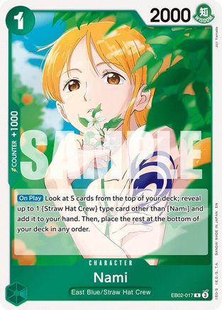 Nami (EB02-017) - Extra Booster: Anime 25th Collection Foil | Grognard Games