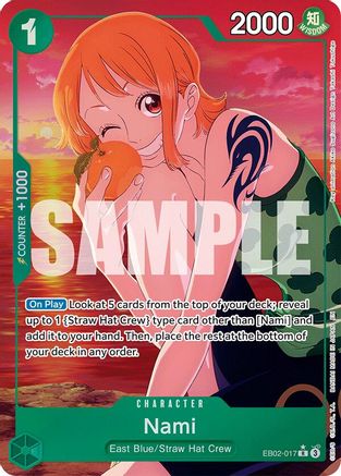 Nami (Alternate Art) (EB02-017) - Extra Booster: Anime 25th Collection Foil | Grognard Games