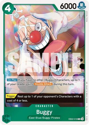 Buggy (EB02-018) - Extra Booster: Anime 25th Collection Foil | Grognard Games