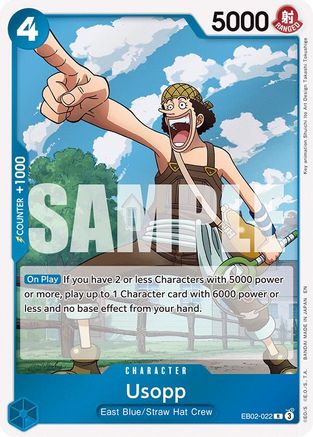 Usopp (EB02-022) - Extra Booster: Anime 25th Collection Foil | Grognard Games
