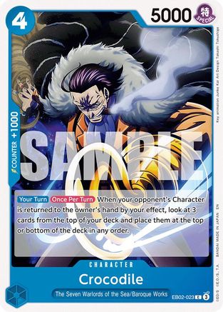 Crocodile (EB02-023) - Extra Booster: Anime 25th Collection | Grognard Games