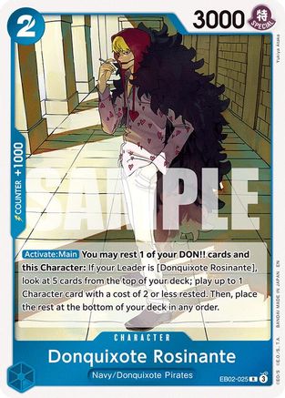 Donquixote Rosinante (EB02-025) - Extra Booster: Anime 25th Collection Foil | Grognard Games