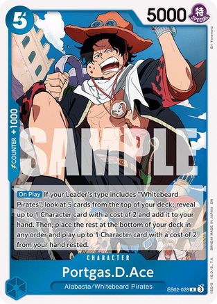 Portgas.D.Ace (EB02-028) - Extra Booster: Anime 25th Collection Foil | Grognard Games