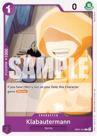 Klabautermann (EB02-033) - Extra Booster: Anime 25th Collection | Grognard Games