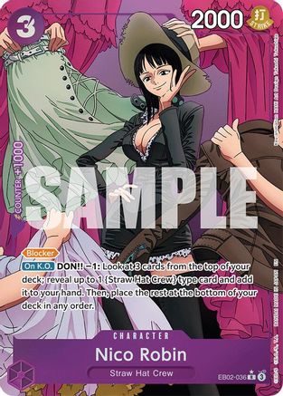 Nico Robin (Alternate Art) (EB02-036) - Extra Booster: Anime 25th Collection Foil | Grognard Games
