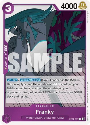 Franky (EB02-037) - Extra Booster: Anime 25th Collection Foil | Grognard Games