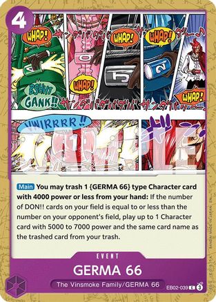 GERMA 66 (EB02-039) - Extra Booster: Anime 25th Collection | Grognard Games