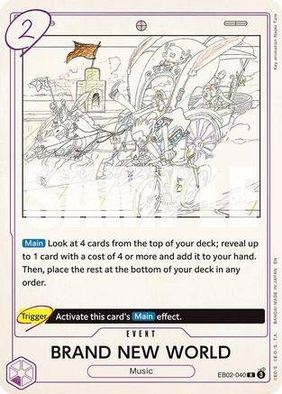 BRAND NEW WORLD (EB02-040) - Extra Booster: Anime 25th Collection Foil | Grognard Games