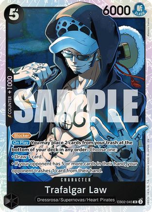 Trafalgar Law (EB02-045) - Extra Booster: Anime 25th Collection Foil | Grognard Games