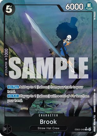 Brook (Alternate Art) (EB02-048) - Extra Booster: Anime 25th Collection Foil | Grognard Games