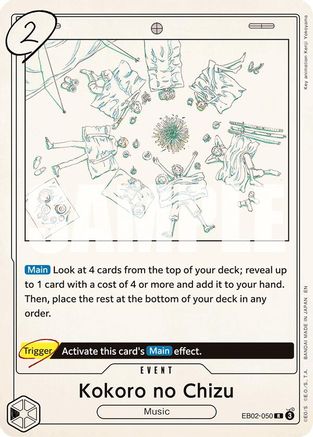 Kokoro no Chizu (EB02-050) - Extra Booster: Anime 25th Collection Foil | Grognard Games