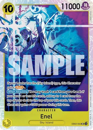 Enel (EB02-052) - Extra Booster: Anime 25th Collection Foil | Grognard Games