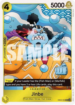 Jinbe (EB02-055) - Extra Booster: Anime 25th Collection Foil | Grognard Games