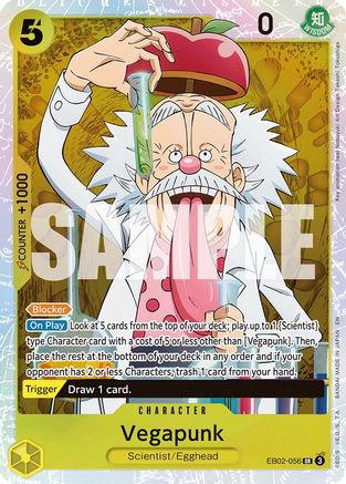 Vegapunk (EB02-056) - Extra Booster: Anime 25th Collection Foil | Grognard Games