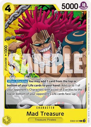 Mad Treasure (EB02-057) - Extra Booster: Anime 25th Collection | Grognard Games