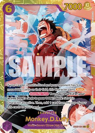 Monkey.D.Luffy (061) (EB02-061) - Extra Booster: Anime 25th Collection Foil | Grognard Games