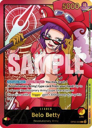 Belo Betty (SPR) (OP05-002) - Extra Booster: Anime 25th Collection Foil | Grognard Games