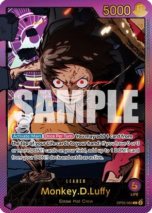 Monkey.D.Luffy (SPR) (OP05-060) - Extra Booster: Anime 25th Collection Foil | Grognard Games