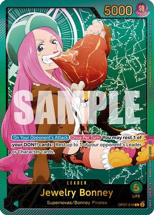 Jewelry Bonney (SPR) (OP07-019) - Extra Booster: Anime 25th Collection Foil | Grognard Games