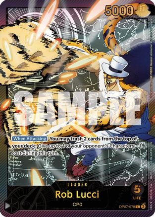Rob Lucci (SPR) (OP07-079) - Extra Booster: Anime 25th Collection Foil | Grognard Games