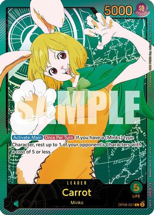 Carrot (SPR) (OP08-021) - Extra Booster: Anime 25th Collection Foil | Grognard Games