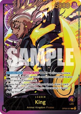 King (SPR) (OP08-057) - Extra Booster: Anime 25th Collection Foil | Grognard Games