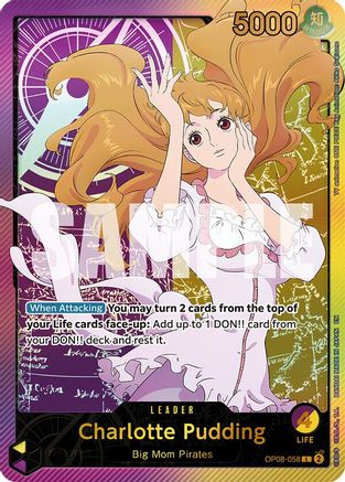 Charlotte Pudding (SPR) (OP08-058) - Extra Booster: Anime 25th Collection Foil | Grognard Games
