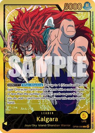 Kalgara (SPR) (OP08-098) - Extra Booster: Anime 25th Collection Foil | Grognard Games