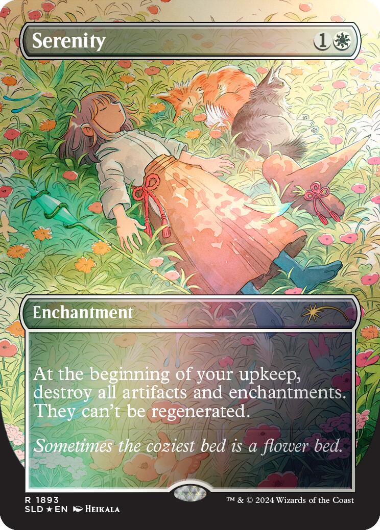 Serenity (Rainbow Foil) [Secret Lair Drop Series] | Grognard Games