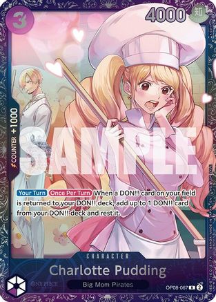Charlotte Pudding (Treasure Cup 2025) (OP08-067) - One Piece Promotion Cards Foil | Grognard Games