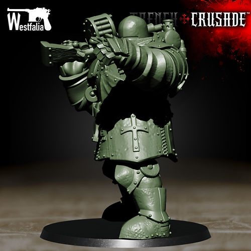 Trench Stench: Red Brigade - MHI with Heavy Shotgun | Grognard Games