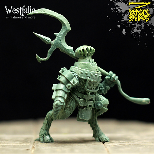 Westfalia Miniatures: Gluttony's Champion- Forknight | Grognard Games