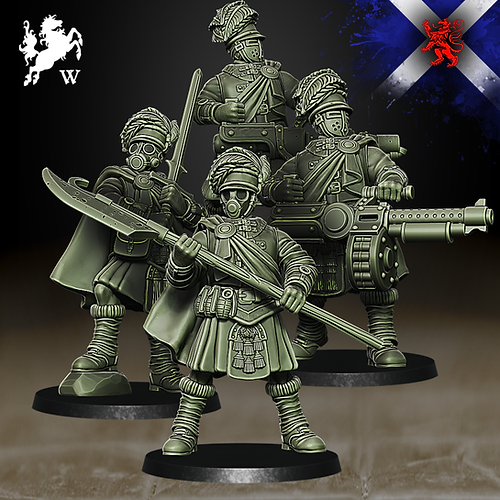 Trench Stench: Highlanders - Shock Troopers | Grognard Games