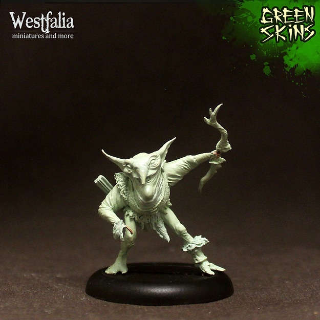 Westfalia Miniatures: Goblin with Bow | Grognard Games