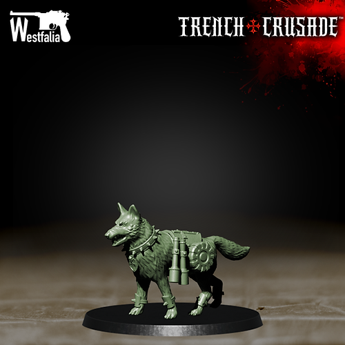Trench Stench: Red Brigade - Shock Trooper Dog | Grognard Games