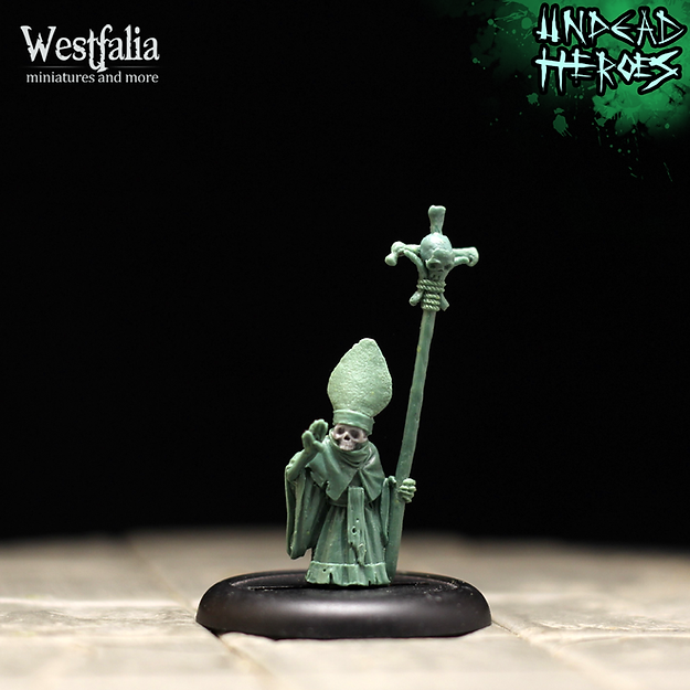 Westfalia Miniatures: Tiny Bone Pope | Grognard Games