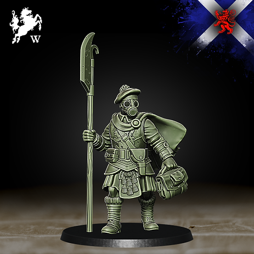 Trench Stench: Highlanders - Lieutenant | Grognard Games